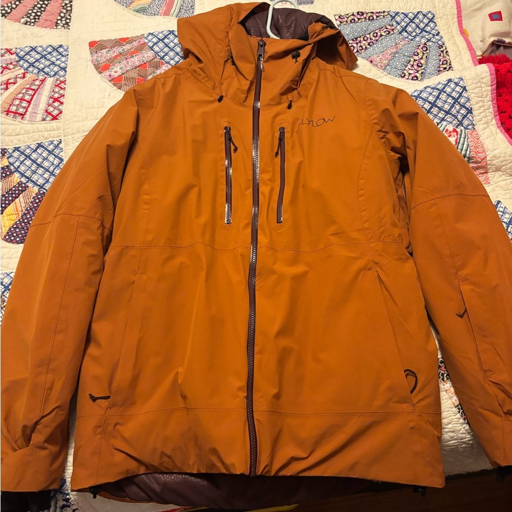 Women's Orange Flylow Avery Ski Jacket